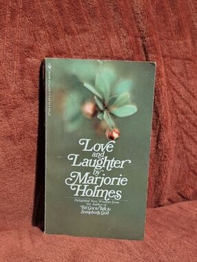 Marjorie Holmes 'Love and Laughter' Paperback Book - Green